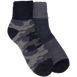 Muk Luks Men's 2 Pack Short Thermal Heat Retainer Socks, Front