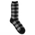 Muk Luks Men's 1 Pair Heat Retainer Thermal Insulated Crew Socks, Front