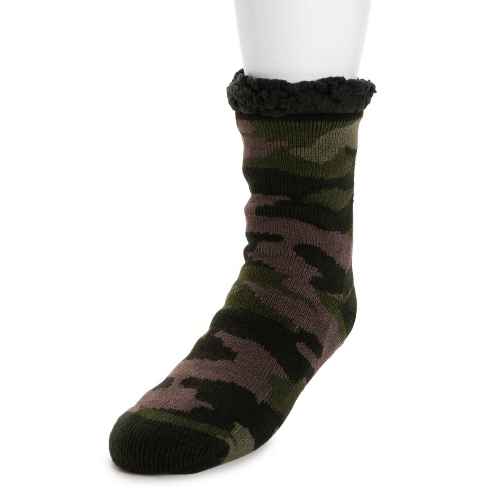 Muk Luks Men's Cabin Slipper Socks