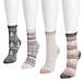 Muk Luks Women's 4 Pair Pack Holiday Boot Socks, alternative image