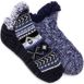 Muk Luks Women's 2 Pair Short Cabin Slipper Socks, Front