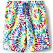 Kids Tie Dye French Terry Pull On Sweat Shorts, Front