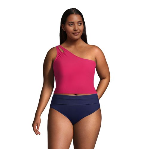 red plus size swimwear