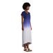 Women's Crinkle Knit Short Sleeve High Low Midi Dress, alternative image