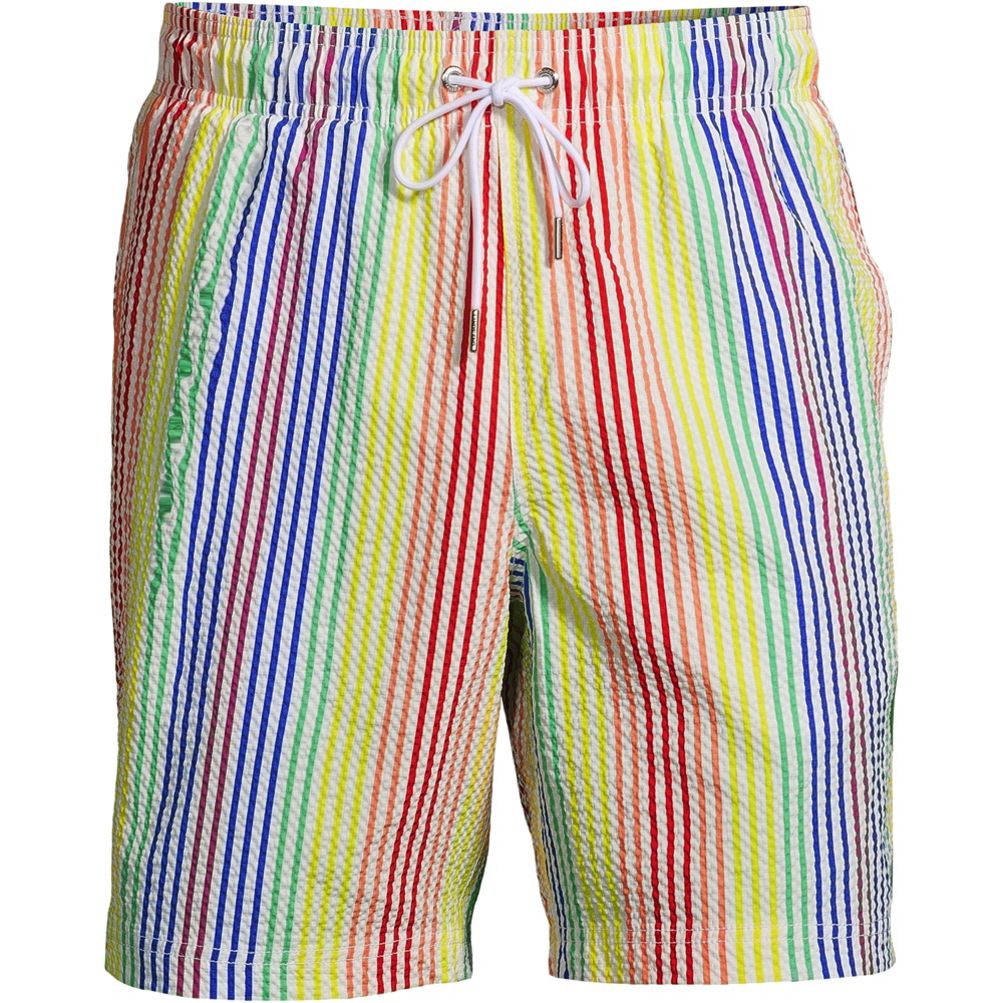 Mens seersucker swim trunks clearance