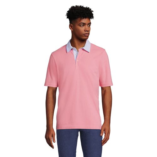 Pink polo shirts outlet for guys