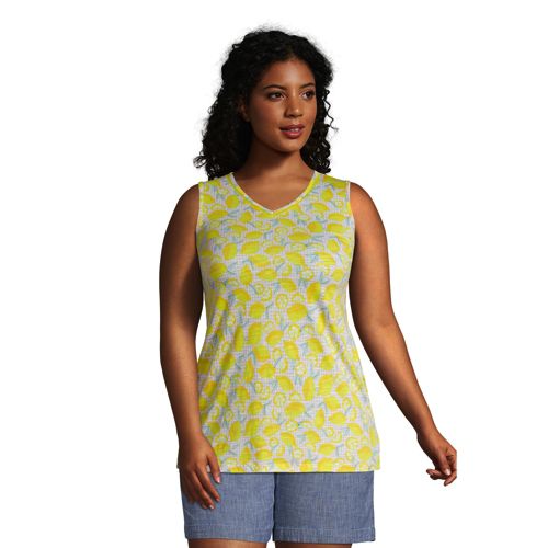 Plus Size Tank Tops & Sleeveless Shirts.