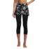 Women's Chlorine Resistant High Waisted Modest Swim Leggings with UPF 50 Sun Protection, Front