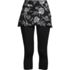 Women's Chlorine Resistant High Waisted Modest Swim Leggings with UPF 50 Sun Protection, Front