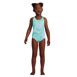 Girls Sequin Graphic UPF 50 Tugless One Piece, alternative image