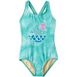 Girls Sequin Graphic UPF 50 Tugless One Piece, alternative image