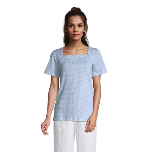 Women's Short Sleeve Tunic Tops For Leggings  International Society of  Precision Agriculture