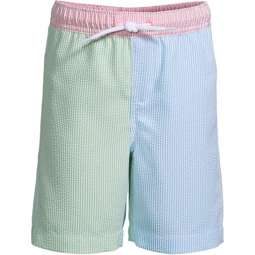 Lands' End Boys Printed Volley Swim Trunks 