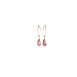 JK Designs Jewelry Faceted Gemstone Hook 14K Gold Filled Earrings, Front