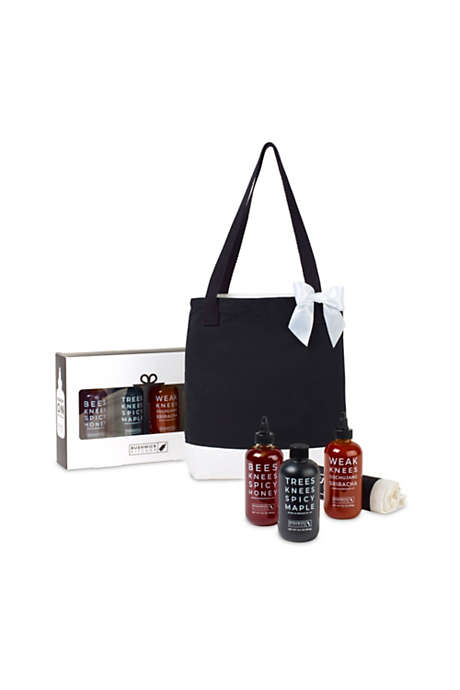 Bushwick Kitchen Trio of Spicy Sauces Gift Set with Custom Logo Tote