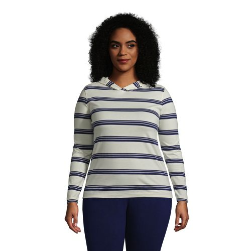 Women's Plus Size Supima Cotton Pullover Hoodie