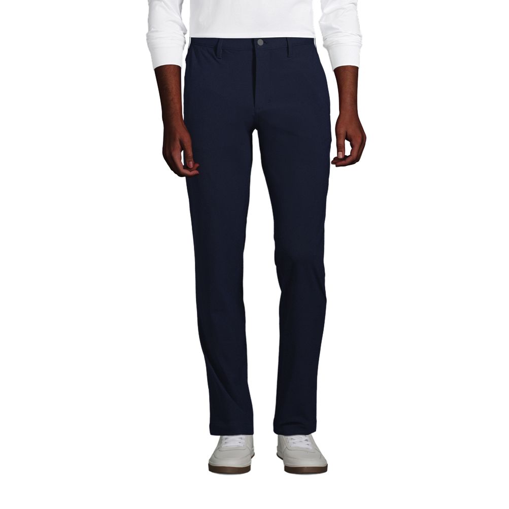 Men's Straight Fit Flex Performance Chino Pants | Lands' End