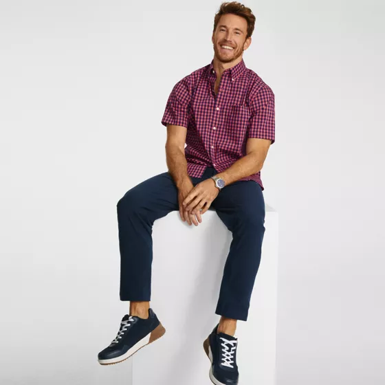 Men's Straight Fit Flex Performance Chino Pants - primary