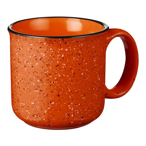 15oz Custom Logo Ceramic Campfire Coffee Mug