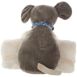 Mina Victory Plushlines Mouse Stuffed Animal with Blanket, Back