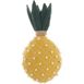 Mina Victory Plush Pineapple Decorative Throw Pillow, Back