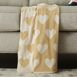 Mina Victory Plushlines Heart Throw Blanket, alternative image