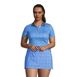 Draper James x Lands' End Women's Plus Size Short Sleeve Supima Polo Shirt, alternative image