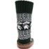 Muk Luks Unisex Game Day Michigan State Spartans Non-Skid Slipper Socks, Back