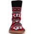 Muk Luks Unisex Game Day Wisconsin Badgers Non-Skid Slipper Socks, alternative image