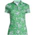 Draper James x Lands' End Women's Plus Size Short Sleeve Supima Polo Shirt, Front
