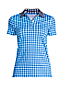 Women's Plus Draper James x Lands' End Short Sleeve Supima Cotton Polo Shirt