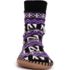 Muk Luks Unisex Game Day Northwestern Wildcats Non-Skid Slipper Socks, alternative image