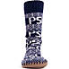 Muk Luks Unisex Game Day Penn State Nittany Lions Non-Skid Slipper Socks, alternative image