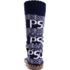 Muk Luks Unisex Game Day Penn State Nittany Lions Non-Skid Slipper Socks, Back
