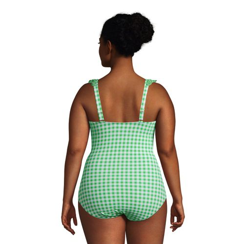 One Piece Swimsuits with Rouching