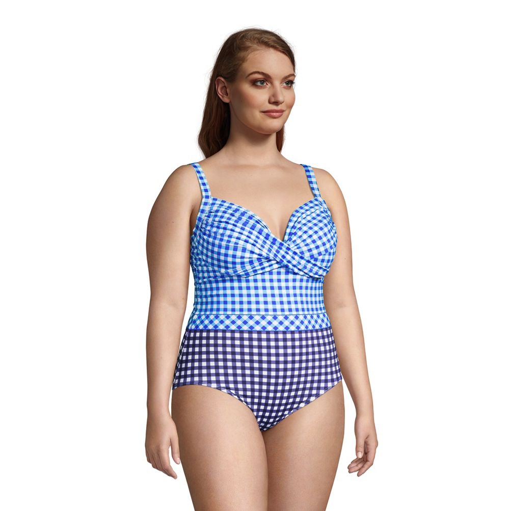 Draper James x Lands' End Women's Plus Size Tummy Control