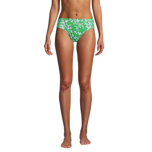 Women's Draper James x Lands' End Chlorine Resistant Mid Rise Bikini Bottoms