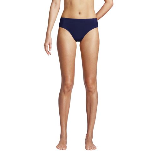 Women's Draper James x Lands' End Chlorine Resistant Mid Rise Bikini Bottoms 