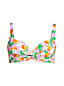 Women's Plus Draper James x Lands' End Chlorine Resistant Twist Front Underwire Bikini Top
