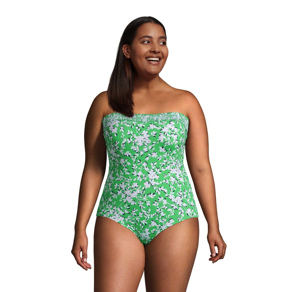 Lands end 2025 plus size swimsuits