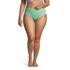 Draper James x Lands' End Women's Plus Size Chlorine Resistant Retro High Waisted Bikini Bottoms, Front