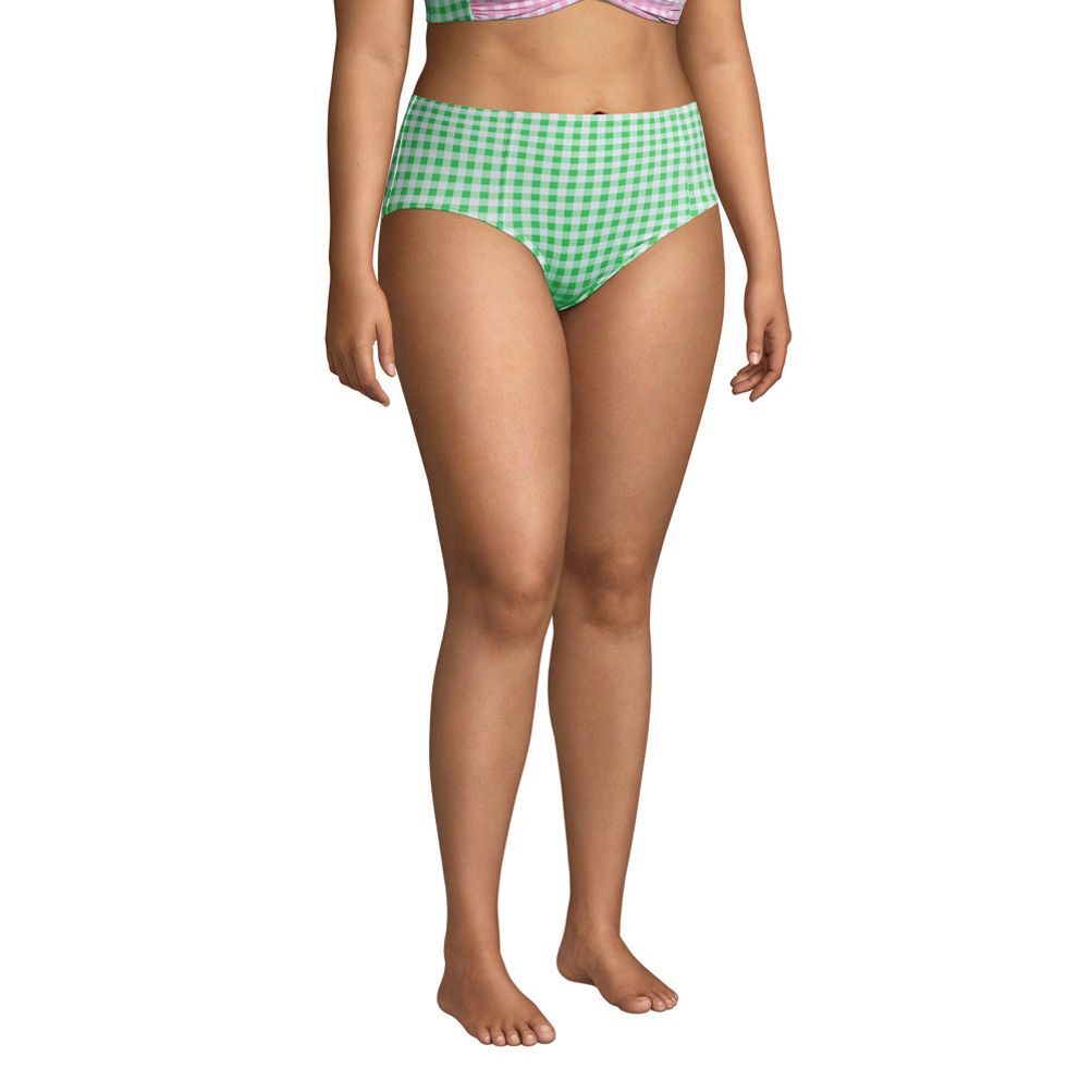 Lands' End High Waisted Bikini Bottoms 