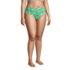 Draper James x Lands' End Women's Plus Size Chlorine Resistant Retro High Waisted Bikini Bottoms, alternative image