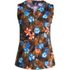 Women's Knit Crinkle Knit Button Front Tank, Front