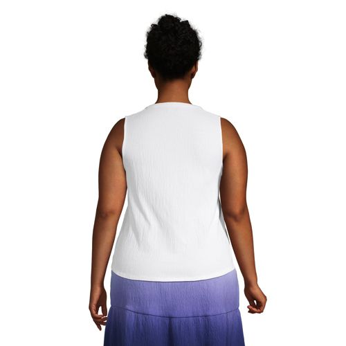 RQYYD Clearance Women's Sleeveless Plus Size Knit Ribbed Tank Tops