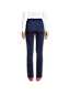 Pantalon Droit Taille Haute en Jersey Denim, Femme Stature Standard
