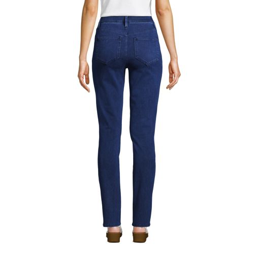 Women's Fit 2 5-pocket Colored Denim Slim Ankle Jeans from Lands