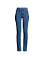 Straight Fit Knit Jeans High Waist für Damen image number 4