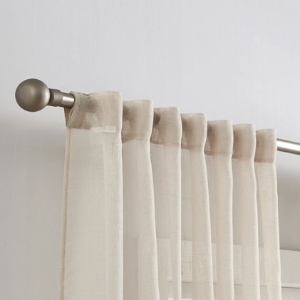 Cannon Sheer Window Panel Pair Curtains - image 1
