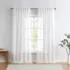 Cannon Sheer Window Panel Pair Curtains, Front